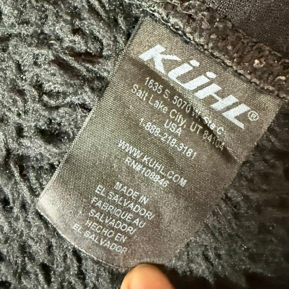 KUHL Flight Vest Women’s XS Black Fleece Zip Front High Collar Outdoor Hiking - Picture 16 of 16